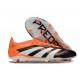Zapatillas de Fútbol adidas Predator Elite L FG Negro Blanco Naranja