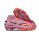 Bota de Futbol Nike Mercurial Superfly X Elite FG Rosa Naranja