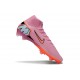 Bota de Futbol Nike Mercurial Superfly X Elite FG Rosa Naranja