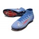 Bota de Futbol Nike Mercurial Superfly X Elite FG Azul Rojo