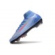 Bota de Futbol Nike Mercurial Superfly X Elite FG Azul Rojo