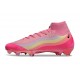 Bota de Futbol Nike Mercurial Superfly X Elite FG Air Max 95 Rosa