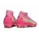 Bota de Futbol Nike Mercurial Superfly X Elite FG Air Max 95 Rosa