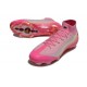 Bota de Futbol Nike Mercurial Superfly X Elite FG Air Max 95 Rosa