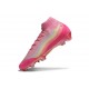Bota de Futbol Nike Mercurial Superfly X Elite FG Air Max 95 Rosa
