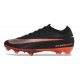 Botas de Futbol Nike Mercurial Vapor 16 Elite FG Negro Rosso