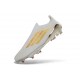 adidas F50 + Sin Cordones FG Blanco Dorado