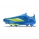 adidas F50 + Sin Cordones FG X MESSI Azul Royal Amarillo Solar Semi Azul Burst