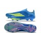 adidas F50 + Sin Cordones FG X MESSI Azul Royal Amarillo Solar Semi Azul Burst