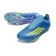 adidas F50 + Sin Cordones FG X MESSI Azul Royal Amarillo Solar Semi Azul Burst