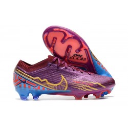 Nike Mercurial Zoom 15 Elite FG MBAPPÉ Remolacha Oscura Mtlc Vivid Dorado