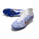 Botas Nike Zoom Mercurial Superfly 9 Elite FG Blanco Azul Oro