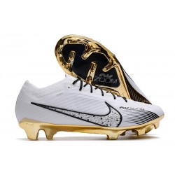 Nike Mercurial Zoom 15 Elite FG Blanco Oro