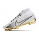 Botas Nike Zoom Mercurial Superfly 9 Elite FG Blanco Oro Negro