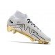 Botas Nike Zoom Mercurial Superfly 9 Elite FG Blanco Oro Negro