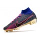 Botas Nike Zoom Mercurial Superfly 9 Elite FG Azul Rojo Negro