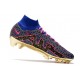 Botas Nike Zoom Mercurial Superfly 9 Elite FG Azul Rojo Negro