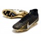 Botas Nike Zoom Mercurial Superfly 9 Elite FG Negro Oro Argento