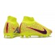 Botas Nike Zoom Mercurial Superfly 9 Elite FG Amarillo Negro