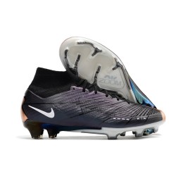 Botas Nike Zoom Mercurial Superfly 9 Elite FG Negro Oro Blanco