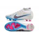 Nike Zoom Mercurial Superfly IX Elite FG Blanco Azul Negro