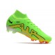 Nike Zoom Mercurial Superfly IX Elite FG Verde Amarillo