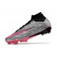 Nike Zoom Mercurial Superfly IX Elite FG Plateado Metalizado Rosa Negro