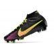 Nike Zoom Mercurial Superfly IX Elite FG Negro Rosa Amarillo