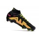 Nike Zoom Mercurial Superfly IX Elite FG Negro Rosa Amarillo