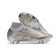 Nike Zoom Mercurial Superfly IX Elite FG Plateado Metalizado Oro