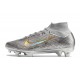 Nike Zoom Mercurial Superfly IX Elite FG Plateado Metalizado Oro