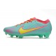 Nike Mercurial Zoom 15 Elite FG Azul Rosa Amarillo