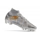 Nike Zoom Mercurial Superfly IX Elite FG Plateado Metalizado Oro