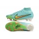 Nike Zoom Mercurial Superfly IX Elite FG Azul Amarillo