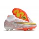Nike Zoom Mercurial Superfly IX Elite FG Blanco Oro Argento