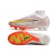 Nike Zoom Mercurial Superfly IX Elite FG Blanco Oro Argento