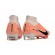 Nike Air Zoom Mercurial Superfly 9 Elite FG NU Guava Hielo Negro Total Naranja