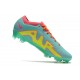 Nike Mercurial Zoom 15 Elite FG Azul Rosa Amarillo