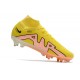 Nike Zoom Mercurial Superfly 9 Elite SG-Pro Amarillo Naranja