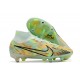 Nike Zoom Mercurial Superfly 9 Elite SG-Pro Casi Verde Oscuro Azul Total Naranja