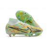 Nike Zoom Mercurial Superfly 9 Elite SG-Pro Casi Verde Oscuro Azul Total Naranja