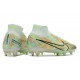 Nike Zoom Mercurial Superfly 9 Elite SG-Pro Casi Verde Oscuro Azul Total Naranja