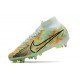 Nike Zoom Mercurial Superfly 9 Elite SG-Pro Casi Verde Oscuro Azul Total Naranja