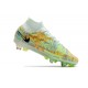 Nike Zoom Mercurial Superfly 9 Elite SG-Pro Casi Verde Oscuro Azul Total Naranja