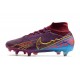 Nike Zoom Mercurial Superfly 9 Elite SG-Pro KM Remolacha Oscura Mtlc Vivid Dorado