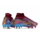 Nike Zoom Mercurial Superfly 9 Elite SG-Pro KM Remolacha Oscura Mtlc Vivid Dorado