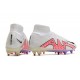 Nike Zoom Mercurial Superfly 9 Elite SG-Pro Blanco Negro Rojo