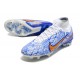 Nike Zoom Mercurial Superfly 9 Elite SG-Pro Blanco Azul Oro