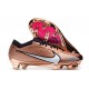Nike Mercurial Zoom 15 Elite FG Mbappé Cobre Metálico Blanco Negro