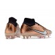 Nike Zoom Mercurial Superfly 9 Elite SG-Pro Bronce Blanco Azul